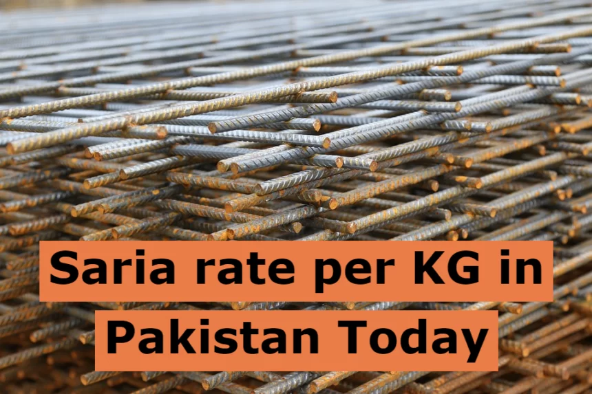 Saria Rate Per KG In Pakistan Today 2024 Steel Iron Bar Price Per KG