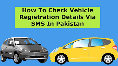 How To Check Vehicle Registration Through SMS 2023 - Branded PK