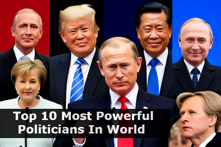Top 10 Most Powerful Politicians In World 2023 Branded PK