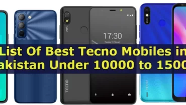 Tecno Mobile Price in Pakistan 10000 to 15000